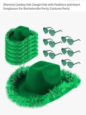 Cowboy hats with sunglasses